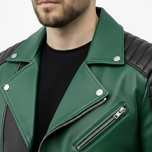 New Design <b>Men</b> <b>Leather</b> <b>Jacket</b> Customized Color <b>Men</b> <b>Leather</b> <b>Jacket</b> Streetwear <b>Men</b> <b>Leather</b> <b>Jacket</b> Winter <b>Jacket</b> <b>Men</b> - Product Image 3