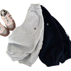 Nouveau pantalon de survêtement coréen pour garçons, collection Printemps 2026 – Confortable et respirant, 100 % coton, séchage rapide, ODM pour tout-petits branchés - Product Image 4