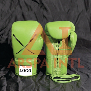 Gants de boxe professionnels pour adultes 2026, haute qualité, les plus vendus, personnalisables, à lacets - Product Image 3