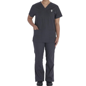 Custom Made Comfortable Medical <b>Scrubs</b> <b>Set</b> In Low MOQ Professional Manufacture Stylish Medical <b>Scrub</b> <b>Set</b> For Ladies - Product Image 1