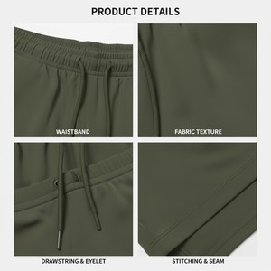 Men's Workout <b>Shorts</b> with Built-in <b>Compression</b> Liner and Hidden Phone Pocket Athletic Jogging <b>Shorts</b> - Product Image 6