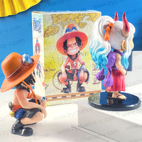 Figurine de pirate de manga de renommée mondiale, modèle de collection, décoration de bureau à domicile, jouet de bureau, cadeau