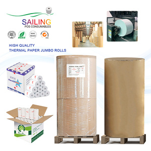 ม้วนกระดาษความร้อนขนาดจัมโบ้ม้วน10นิ้ว55Gsm Hansol โดยตรงม้วนกระดาษความร้อน - Product Image 1