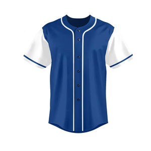 Maillot de baseball unisexe pour adulte personnalisé avec le nom de l'équipe et du joueur, respirant, en polyester/coton, pour l'été - Product Image 4