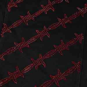 Chaqueta de Mezclilla Moderna para Hombre, Diseño de Diamantes Brillantes, Transpirable, Suave, de Fibra de Alta Resistencia, con Pedrería - Product Image 6