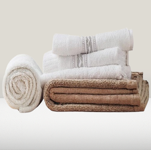 Juego de Toallas de Baño de Algodón de Primera Calidad, Suaves y Absorbentes, Toallas Exfoliantes para Cara y Cuerpo, Textiles para el Hogar, para Uso en Hoteles y Hogares, Venta al por Mayor - Product Image 3