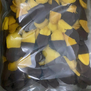 Vietnam <b>Chocolate</b> Coated Dried Mango Dehydrated Mango Sweet Snack Bulk Manufacturer Export Supplier - Product Image 1