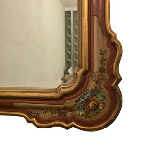 Wholesale Teak Wood <b>Wall</b> <b>Mirror</b> Hand-Painted Design Antique - Product Image 4