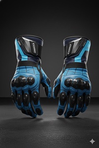 Traje de Motociclismo Neon Pulse de Manga Larga para Hombre, Armadura con Estampado Luminoso, Secado Rápido, para Todas las Estaciones, Estilo Cyber Volt - Product Image 3
