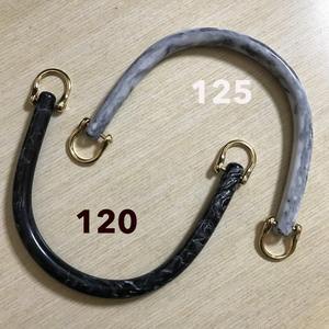 Chaîne en résine à maillons acryliques larges, chaîne en bois, poignée de sac en résine épaisse effet marbre, accroche-sac à main, accessoires pour sac fourre-tout, décoration murale - Product Image 3