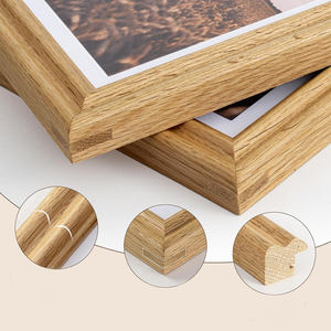 Cadre photo décoratif en bois massif fait main, cadre photo en bois naturel, élégant pour la décoration intérieure, le bureau, la boutique, la décoration de bureau - Product Image 5
