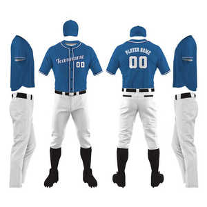 Good Quality Hot Selling <b>Baseball</b> Uniforms 100% Polyester Custom New Style Breathable Comfortable V-neck Moisture Wicking - Product Image 2