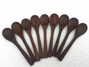 Best Price 100% Natural Ebony Wooden <b>Measuring</b> <b>Spoon</b> for Cooking, Honey, Yogurt Wholesale from Vietnam - Product Image 6