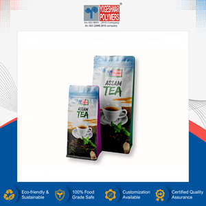 Indian Supplier High Quality Food Grade Center Seal Multicolor Gravure Printed Customizable Size Logo <b>Laminated</b> Tea Packaging - Product Image 2