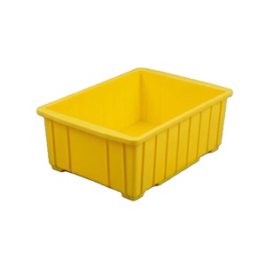OEM Custom PP Plastic Eco-Friendly Stackable Storage <b>Crate</b> with Smooth Surface for Goods Handling - Product Image 1
