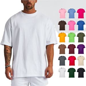 Camisetas básicas de algodón con cuello redondo en blanco y manga corta, ropa informal, camisetas para hombre - Product Image 1
