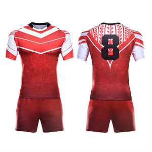 Private Label Sports Wear Top Quality Polyester Material Men Rugby Uniform Online Sale Rugby uniform For Adult - Product Image 6
