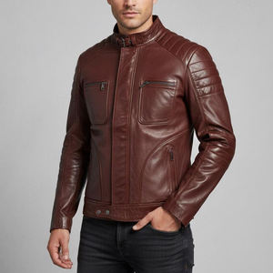 Chaquetas de Invierno de Cuero Genuino a la Moda para Hombre y Mujer, Chaquetas Casuales Elegantes, Prendas Exteriores de Cuero Suave de Primera Calidad, Duraderas - Product Image 3