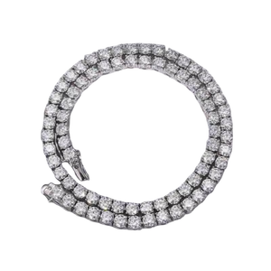 Premium Tennis <b>Chain</b> Fine Jewelry Pendants & Charms S925 Silver Rhodium Plated <b>Rapper</b> Jewelry For Wholesale - Product Image 1