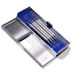 Ensemble de 5 instruments dentaires de haute qualité pour obturations, à commande manuelle, pour usage en chirurgie générale, instruments chirurgicaux de classe I - Product Image 1