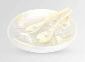 Juego de Tazón para Servir de Resina Premium con Cuchara para Decoración de Mesa de Comedor en el Hogar y Presentación de Buffet en Hoteles y Restaurantes - Product Image 6