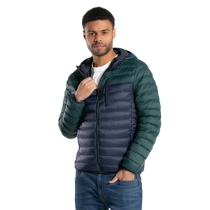 Customized Logo Waterproof Puffer <b>Jacket</b> Men’s Windproof Insulated Winter Coat Outdoor Hiking Outerwear Quilted <b>Packable</b> Fashion - Product Image 3