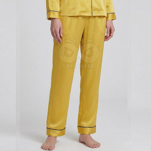 Conjunto de Lencería de Seda de Lujo para Mujer, Pijama Suave y Cómodo, Venta al Por Mayor - Product Image 4