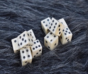 Bone Inlay Eco-Friendly Handmade High Quality Buffalo <b>Gaming</b> Dice for Home <b>Table</b> Top Games from india f s international - Product Image 6