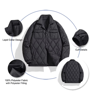 Chaqueta Acolchada Informal con Capucha para Hombre, Rellena de Algodón, Ligera, Transpirable, Resistente al Viento, con Estampado de Dibujos Animados, para Otoño - Product Image 6