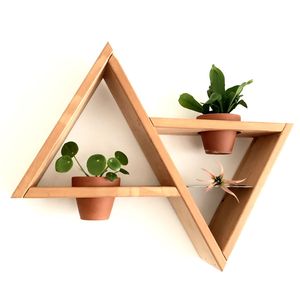 Stylish Wooden Wall Mounted <b>Shelves</b> For Home Decoration Living Room Bedroom Office And Entryway Storage - Product Image 5