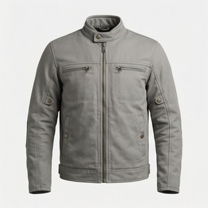 Chaqueta de Motociclista de Cuero Genuino para Hombre de la Mejor Calidad, Nueva Colección de Invierno, Chaquetas de Motocicleta con Protecciones Desmontables Personalizadas - Product Image 1