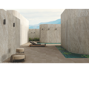 Revêtement mural en pierre souple Scalework Rowena Travertine, texture 3D, mince, flexible, imperméable, pour maison, appartement, commerce de détail - Product Image 2