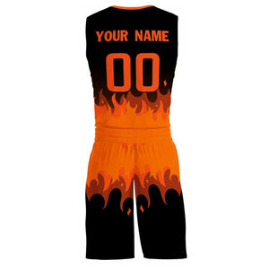 Uniformes de Baloncesto Personalizables de Alta Calidad para Hombre, Conjunto de Jersey de Secado Rápido, Diseño Transpirable, Opción Personalizada OEM para Unisex - Product Image 6
