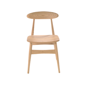 Chaise de salle à manger en bois massif de style scandinave avec dossier léger pour la maison, l'hôtel, l'appartement, la villa - Product Image 5