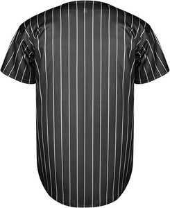 Camiseta de béisbol sublimada personalizada, transpirable, de malla, de secado rápido, uniforme deportivo para hombre - Product Image 4