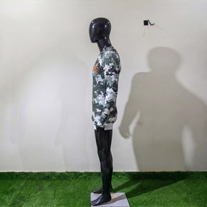 T-shirts de chasse d'été respirants à manches longues à prix abordable pour adultes unisexes, imprimé camouflage multi, UPF50+, anti-humidité - Product Image 3