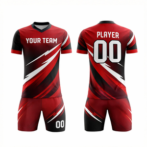 Customized Men's Winter Sports Wear Set Latest Design <b>Top</b> Automated Cutting Jersey 100% Polyester Anti-Bacterial Fabric Custom - Product Image 1