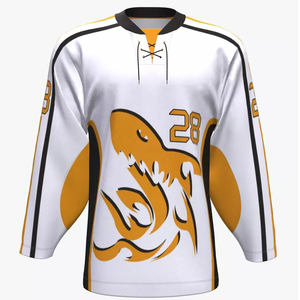 Ensemble complet de maillots de hockey sur glace personnalisés avec chaussettes assorties, livraison rapide, approvisionnement en gros - Product Image 1