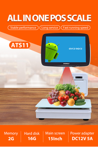 Anypay zhongji TS11 Màn hình kép POS quy mô hệ thống cửa sổ 15 inch với nhiều phương thức thanh toán - Product Image 6