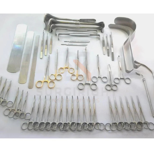 Instruments chirurgicaux orthopédiques de base en acier inoxydable de qualité supérieure, ensemble de 51 pièces, kit d'outils médicaux certifié CE par SurgiRight - Product Image 2