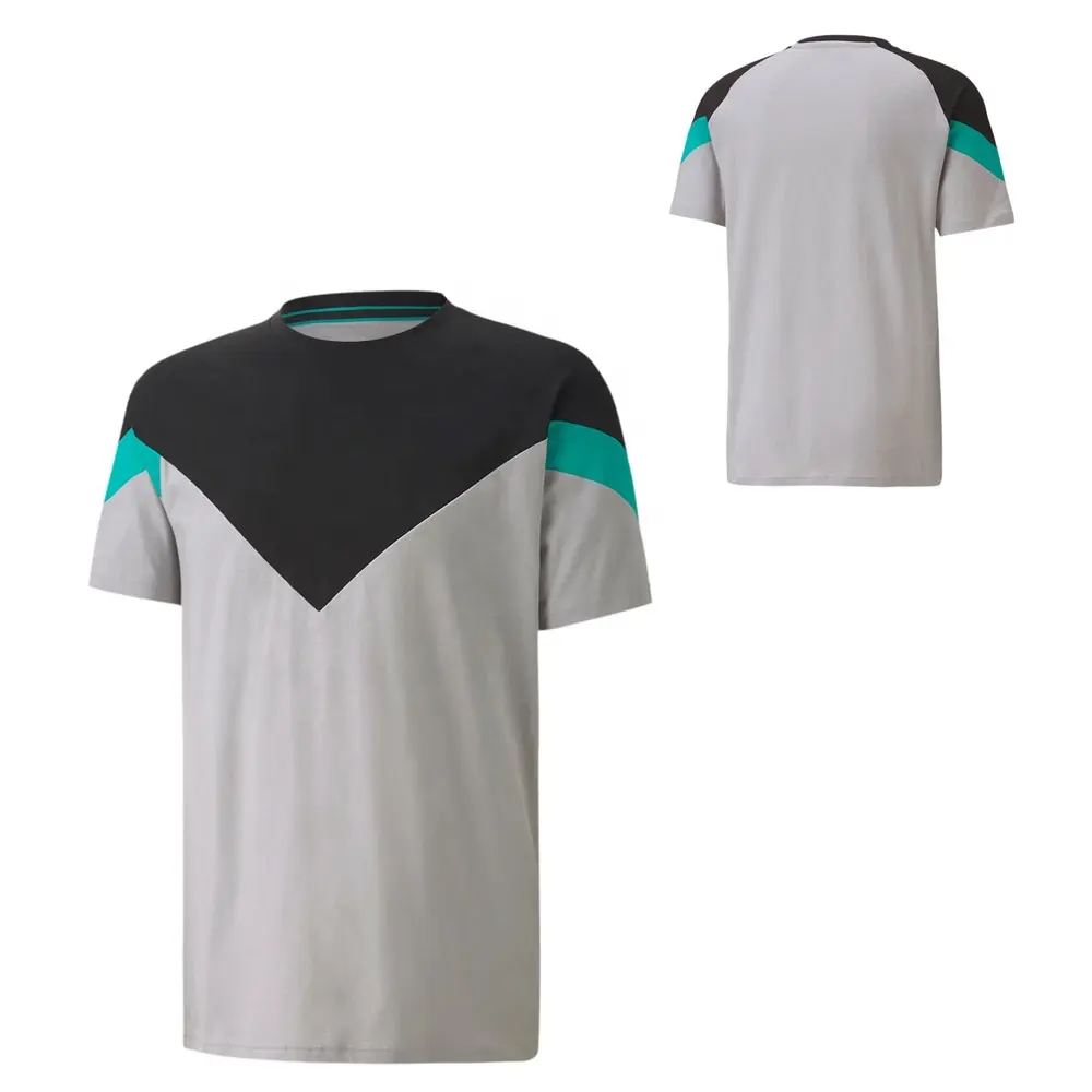 Gaf 2022 Promotionele T-shirt 100% Katoen Tee Shirts Stijlvolle O-hals T-shirt Voor Bedrijf Medewerkers Pak Aangepaste Afdrukken Logo T sh