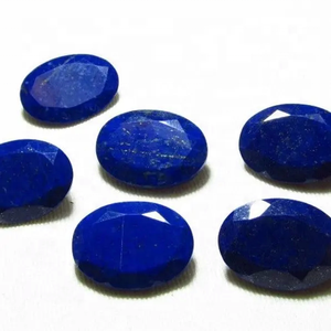 Piedras preciosas calibradas sueltas ovaladas facetadas de lapislázuli Natural de 5x7mm Fabricante Comprar ahora Piedras para la fabricación de joyas Precio de fábrica - Product Image 1