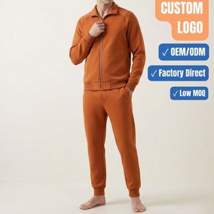 Custom Men Tracksuit Set Manufacturer Gym Fitness Tracksuit <b>Jacket</b> and Jogger Pants OEM Private Label Sportswear - Product Image 1