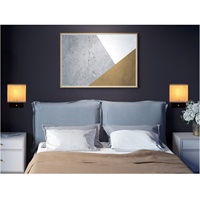 B0W-BLV2 Promotion Exceptionnelle Applique Murale Moderne 1 Lumière E26/E27 avec Abat-jour en Tissu pour Salon, 2 Ports de Chargement USB et Interrupteur Rotatif à Variateur