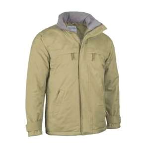 Veste de travail en coton sergé pour homme, coupe décontractée, logo personnalisé OEM 2025 - Product Image 3