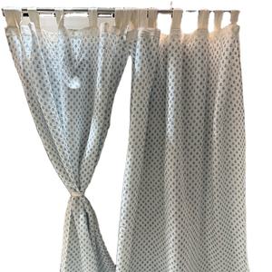 Cortinas de Algodón Tejido de Calidad Hotelera, Modernas, Florales, Personalizables, con Bolsillo para Barra, Translúcidas, Control de Luz para una Decoración del Hogar Sostenible - Product Image 1