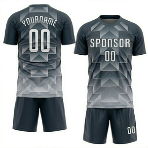 Mejor Precio, Uniforme de Fútbol Personalizado, Jersey de Fútbol en Tela de Malla, Diseño Único, Proveedor de Pedidos al por Mayor OEM - Product Image 6