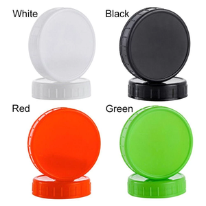 High quality Vietnam Manufactured Bottle Closures & Lids 86 mm <b>Plastic</b> Mason Jar Lids Colorful Screw <b>Cap</b> for Wide Mouth Bottles - Product Image 5