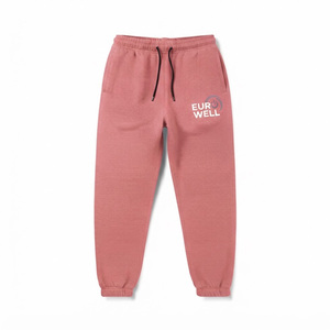 Pantalon de jogging unisexe léger et respirant à impression numérique personnalisée, mélange polyester/coton, coupe classique, décontracté, avec cordon élastique - Product Image 1