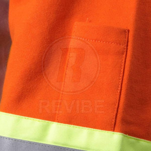 Chaqueta de Seguridad para Hombre de Microfibra Antibacteriana de Último Diseño, al Mejor Precio, Color Personalizado, Ropa de Trabajo de Alta Visibilidad - Product Image 5